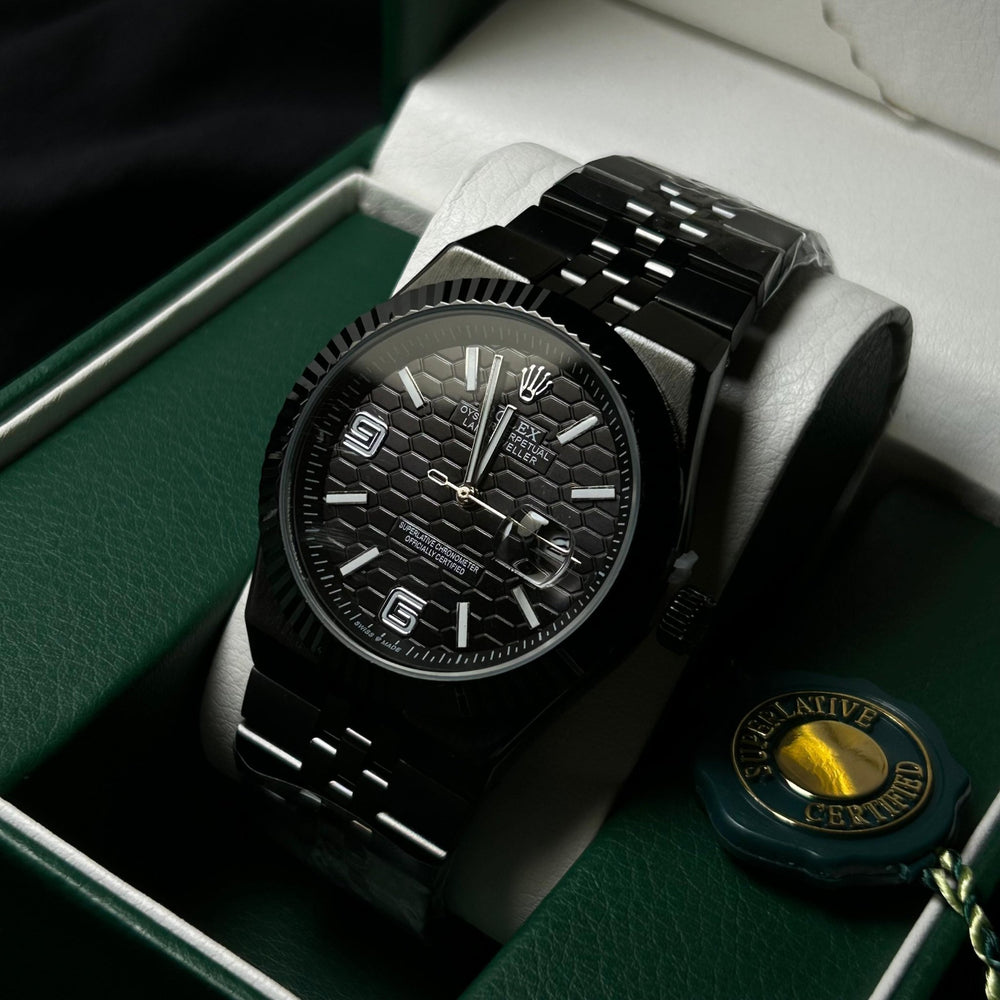 Rolex Datejust 41 Automatic For Him - Full Black - Giiz store