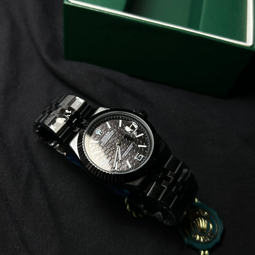 Rolex Datejust 41 Automatic For Him - Full Black - Giiz store