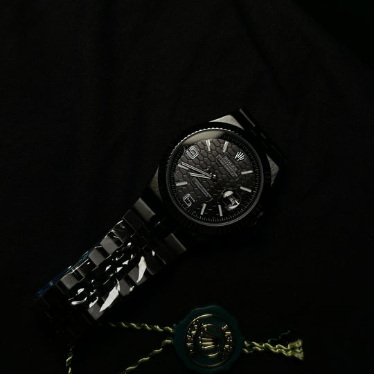 Rolex Datejust 41 Automatic For Him - Full Black - Giiz store