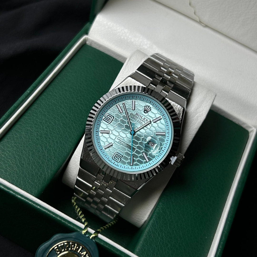 Rolex Datejust 41 Automatic For Him - Light Blue - Giiz store