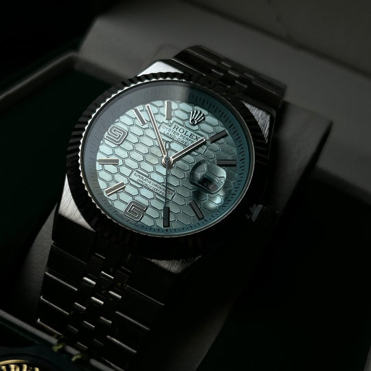 Rolex Datejust 41 Automatic For Him - Light Blue - Giiz store