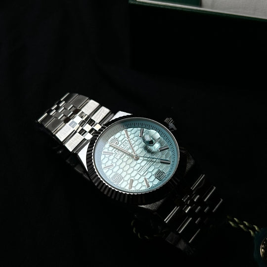 Rolex Datejust 41 Automatic For Him - Light Blue - Giiz store