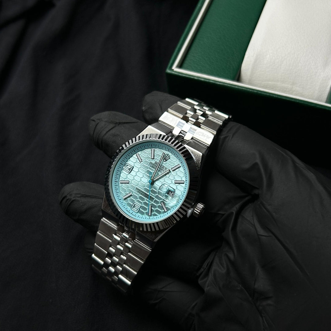 Rolex Datejust 41 Automatic For Him - Light Blue - Giiz store