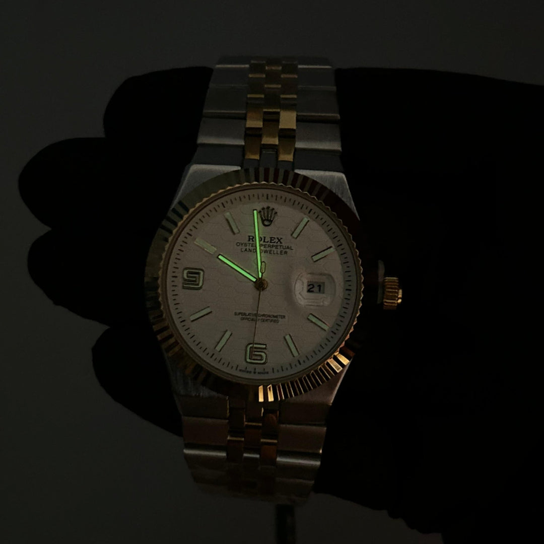 Rolex Datejust 41 Automatic For Him - Silver Black - Giiz store