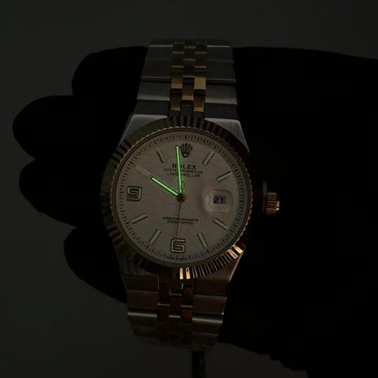 Rolex Datejust 41 Automatic For Him - Silver Black - Giiz store