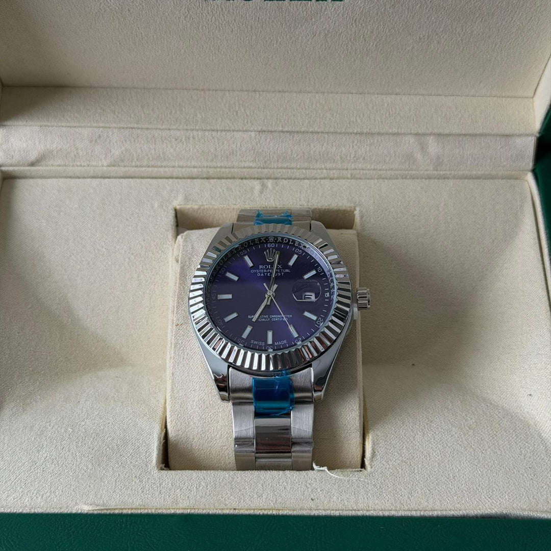 Rolex Datejust – Blue Dial Silver - Giiz store