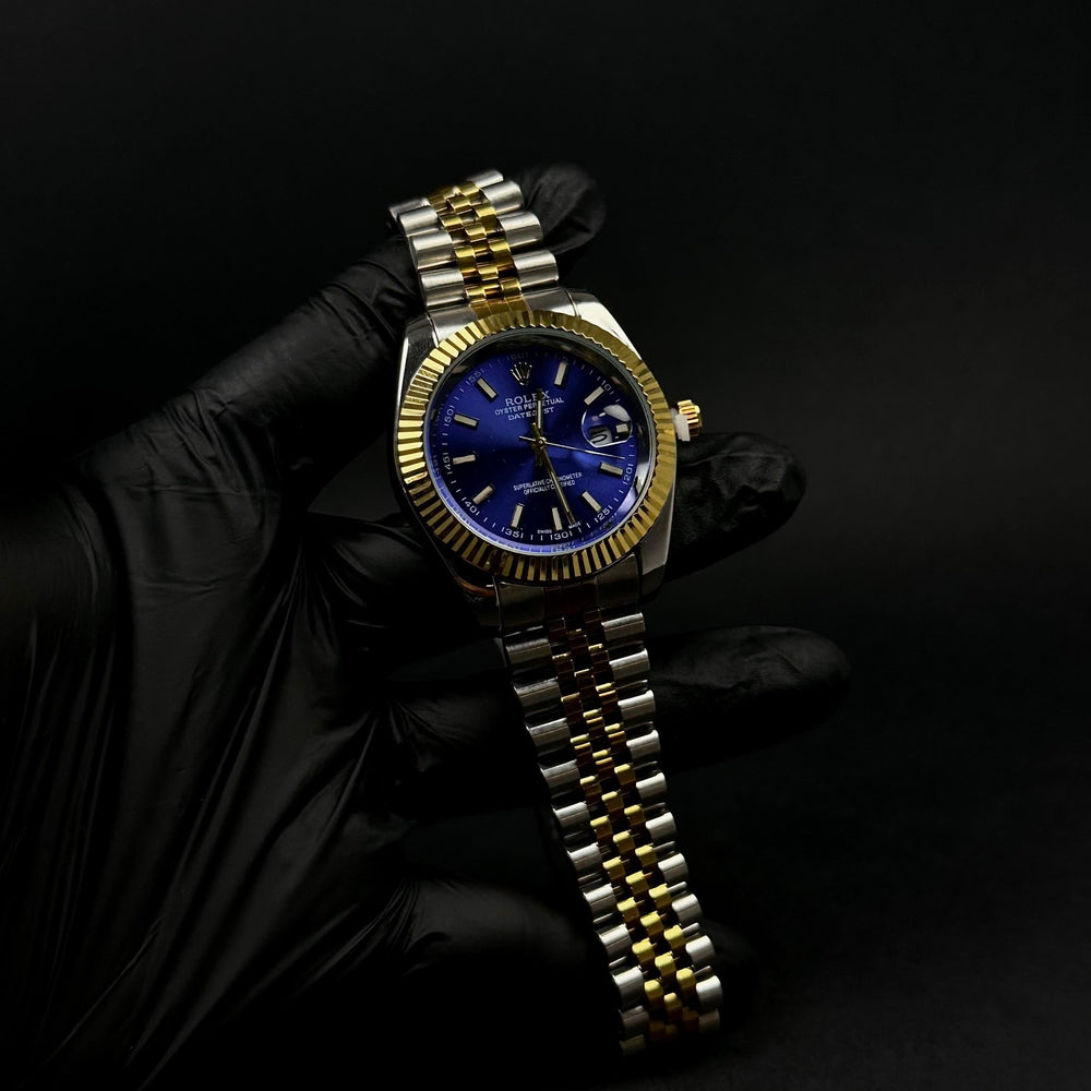 Rolex Datejust For Him – Blue & Two-Tone Gold - Giiz store