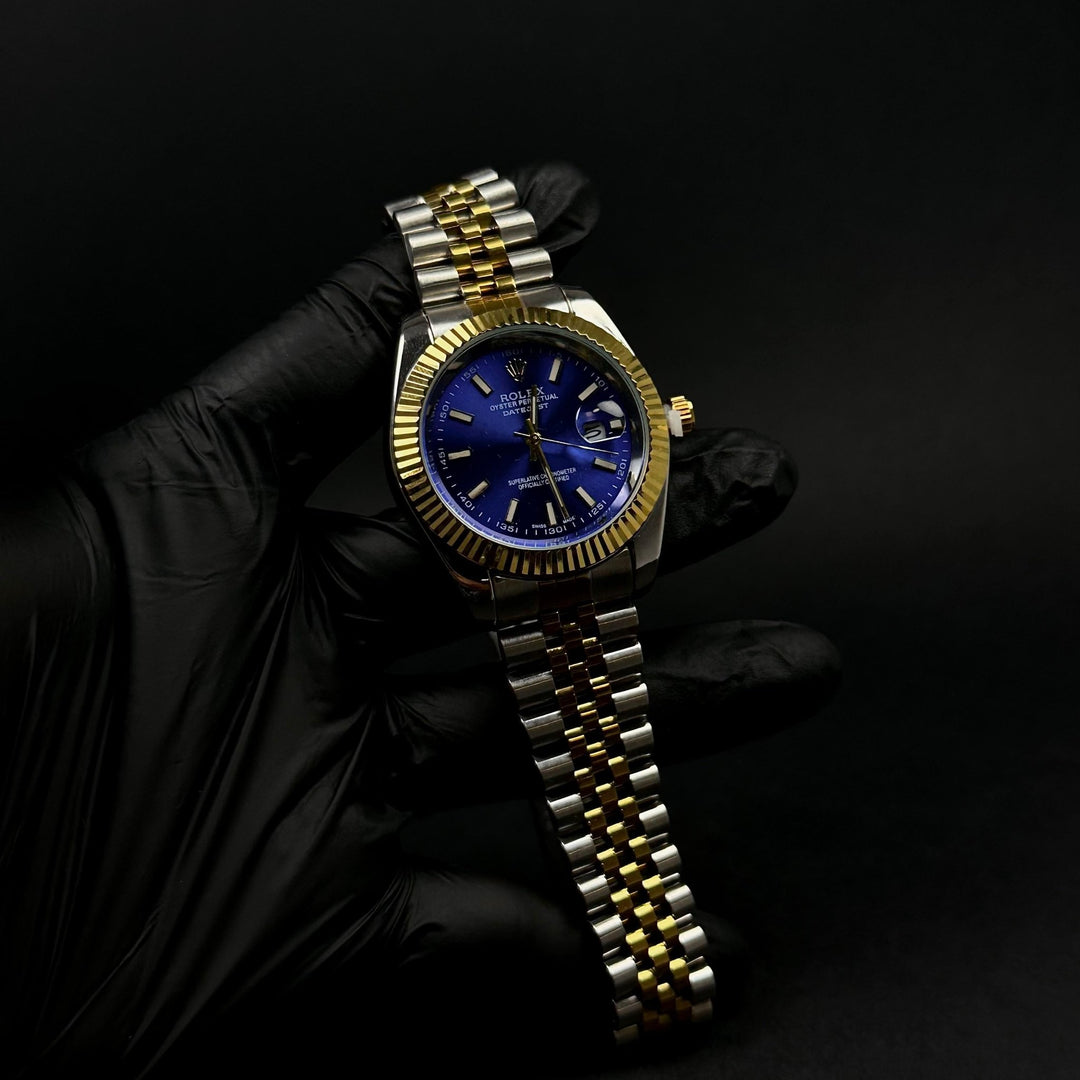 Rolex Datejust For Him – Blue &amp; Two-Tone Gold - Giiz store