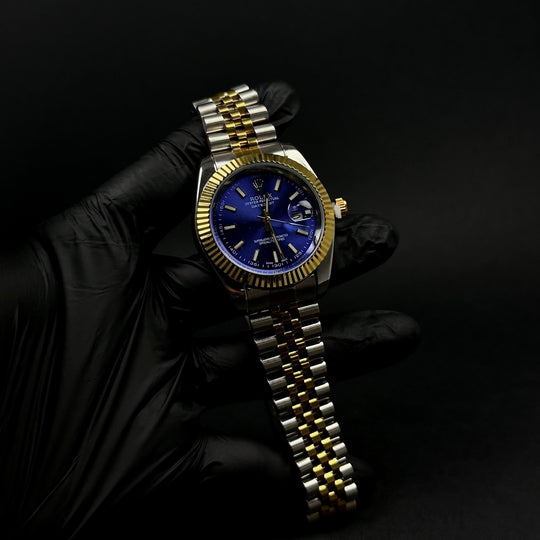 Rolex Datejust For Him – Blue &amp; Two-Tone Gold - Giiz store