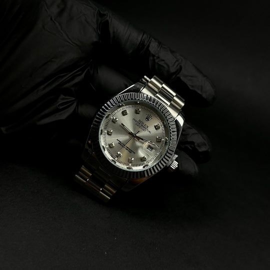 Rolex Datejust For Him – Silver Diamond Dial - Giiz store