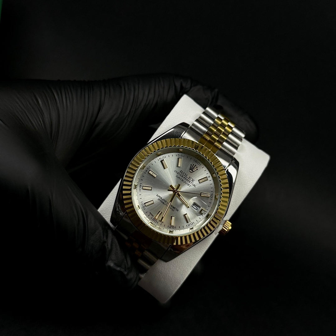 Rolex Datejust For Him – Silver & Two-Tone Gold - Giiz store