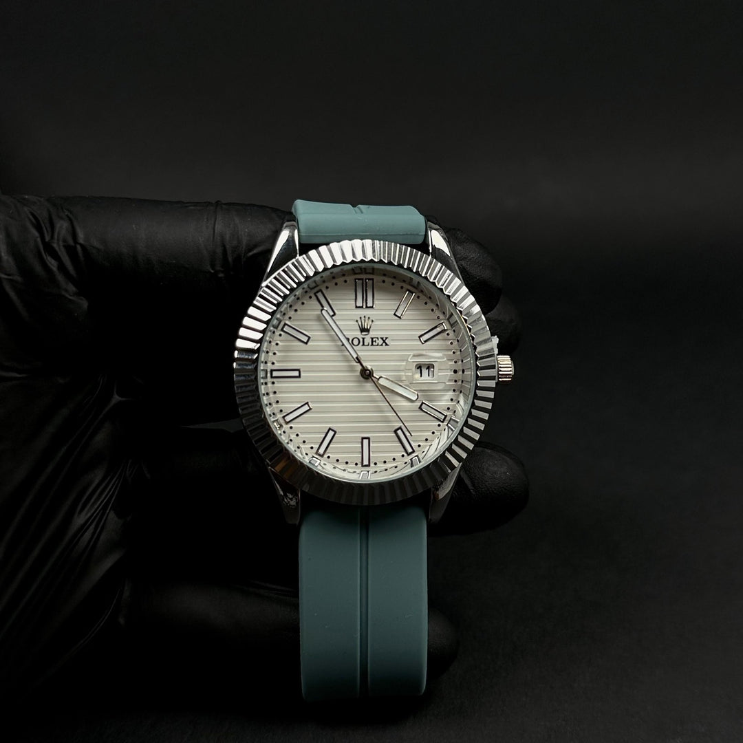 Rolex Datejust – White & Blue - Giiz store