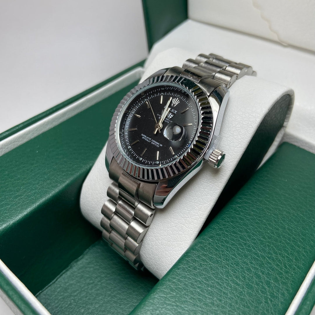 Rolex Day Date For Her - Black Dial - Giiz store