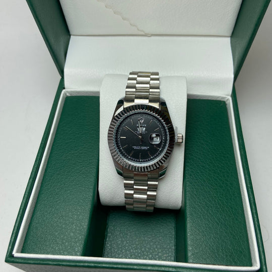 Rolex Day Date For Her - Black Dial - Giiz store