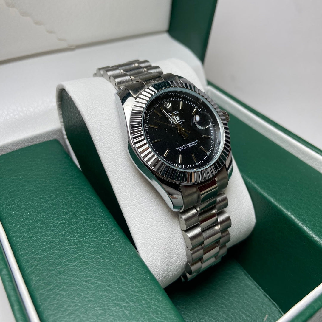 Rolex Day Date For Her - Black Dial - Giiz store
