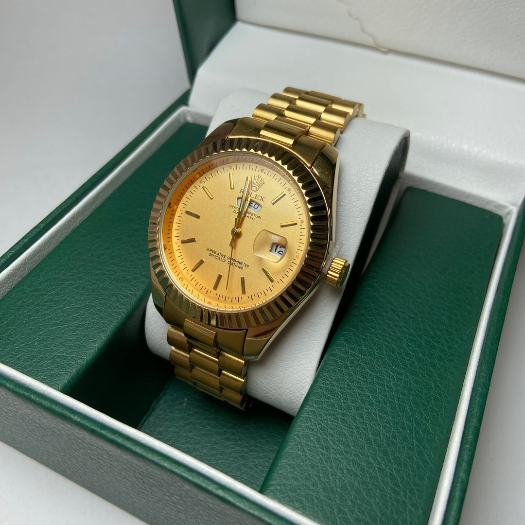 Rolex Day Date For Him - Gold - Tone - Giiz store