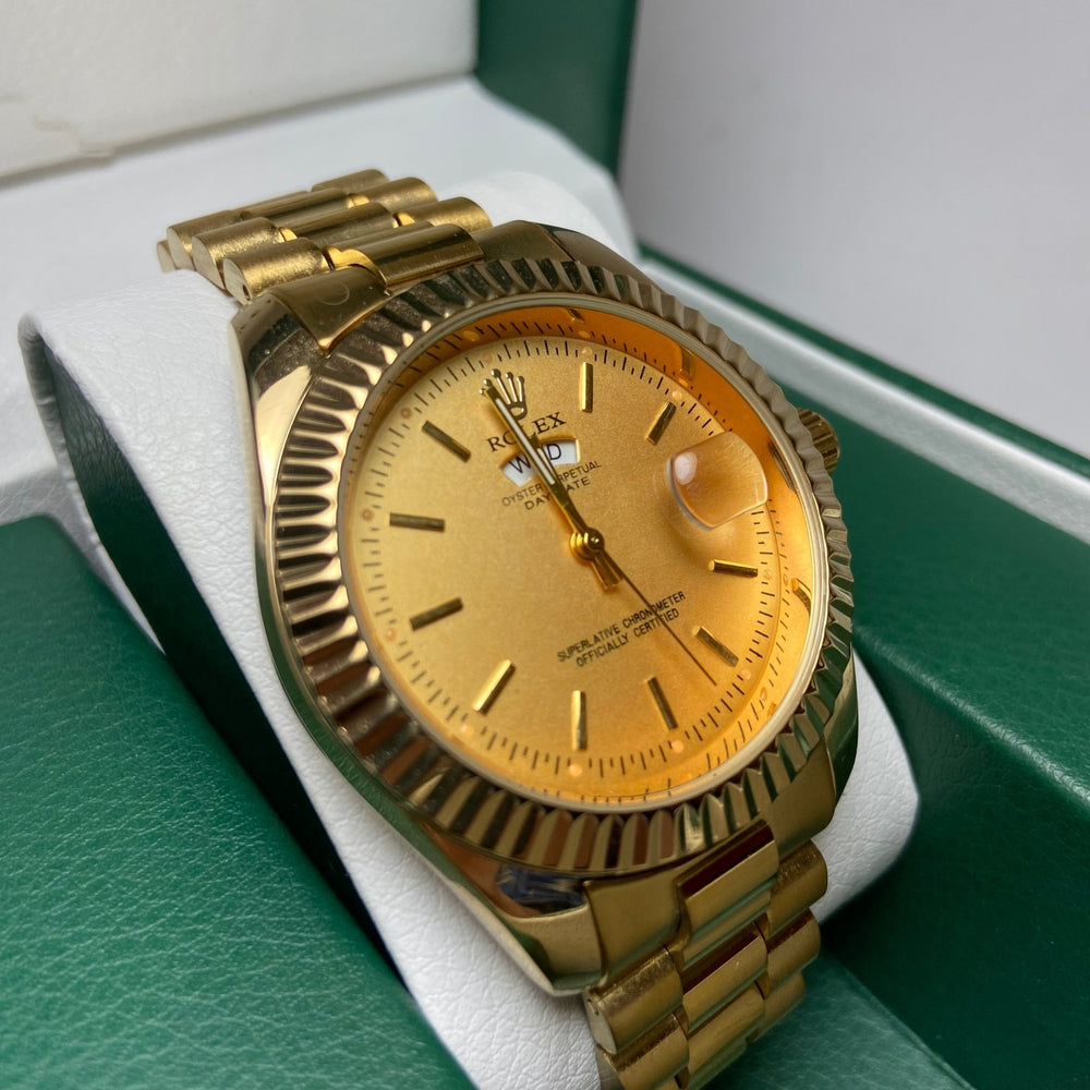 Rolex Day Date For Him - Gold - Tone - Giiz store