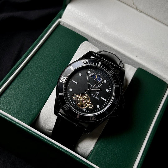 Rolex Deepsea Tourbillon & Moonphase Automatic - Full Black - Giiz store