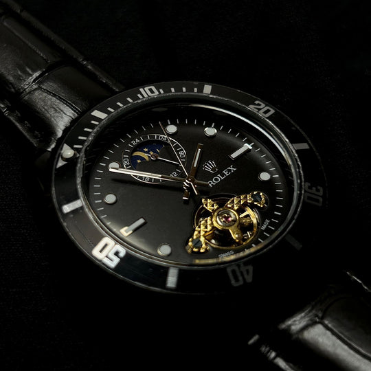 Rolex Deepsea Tourbillon & Moonphase Automatic - Full Black - Giiz store