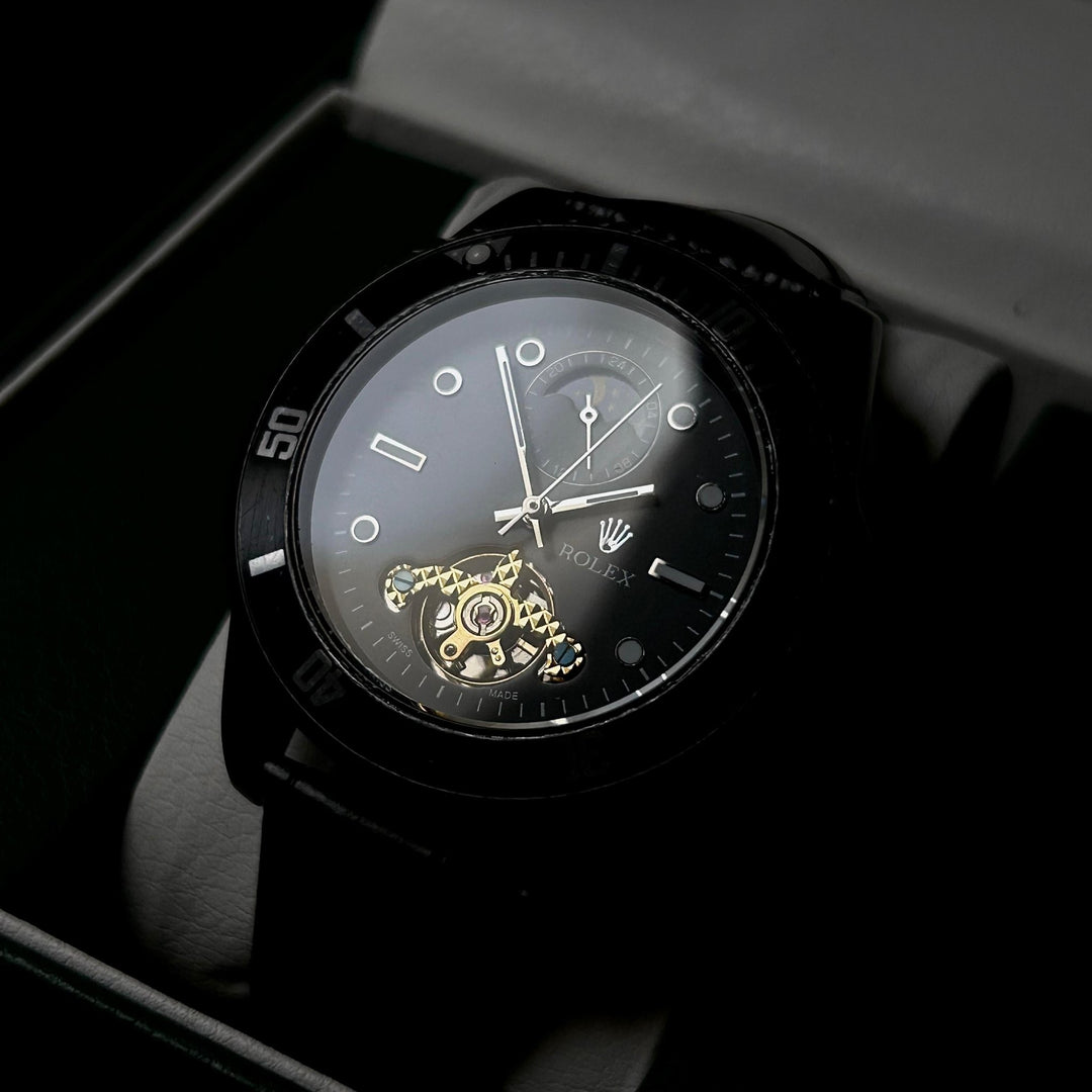 Rolex Deepsea Tourbillon & Moonphase Automatic - Full Black - Giiz store