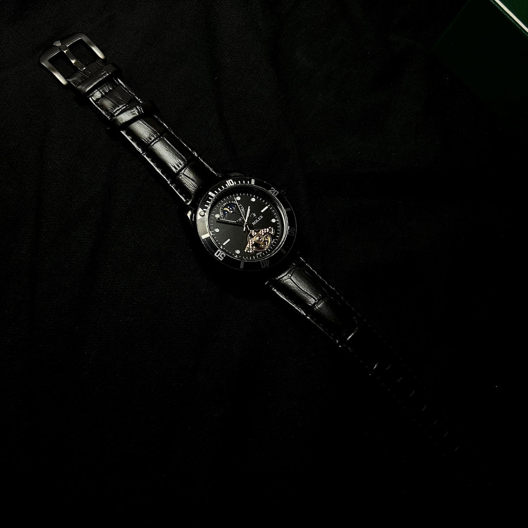 Rolex Deepsea Tourbillon & Moonphase Automatic - Full Black - Giiz store