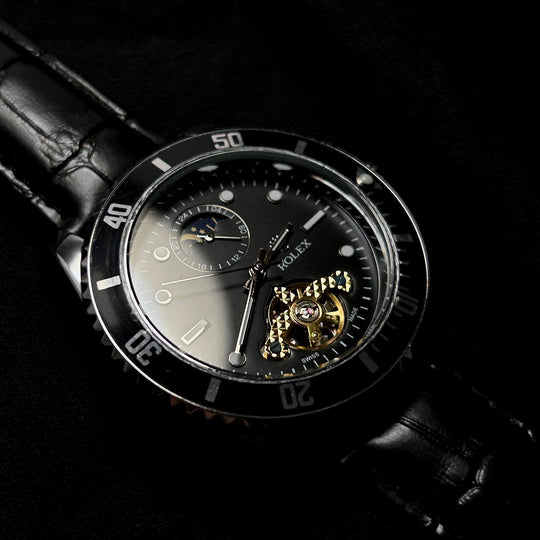 Rolex Deepsea Tourbillon & Moonphase Automatic - Silver Black - Giiz store