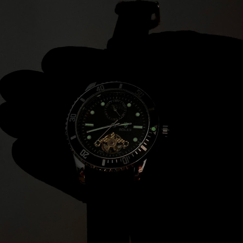 Rolex Deepsea Tourbillon & Moonphase Automatic - Silver Black - Giiz store