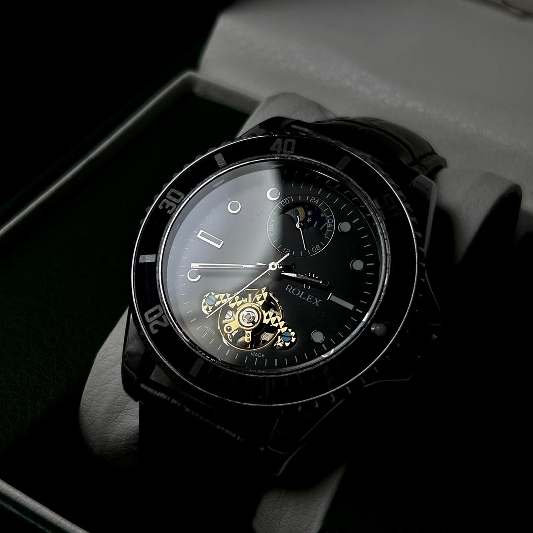 Rolex Deepsea Tourbillon & Moonphase Automatic - Silver Black - Giiz store