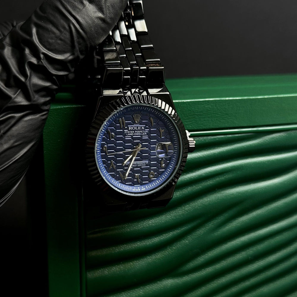 Rolex Land Dweller – Black Ice Blue - Giiz store