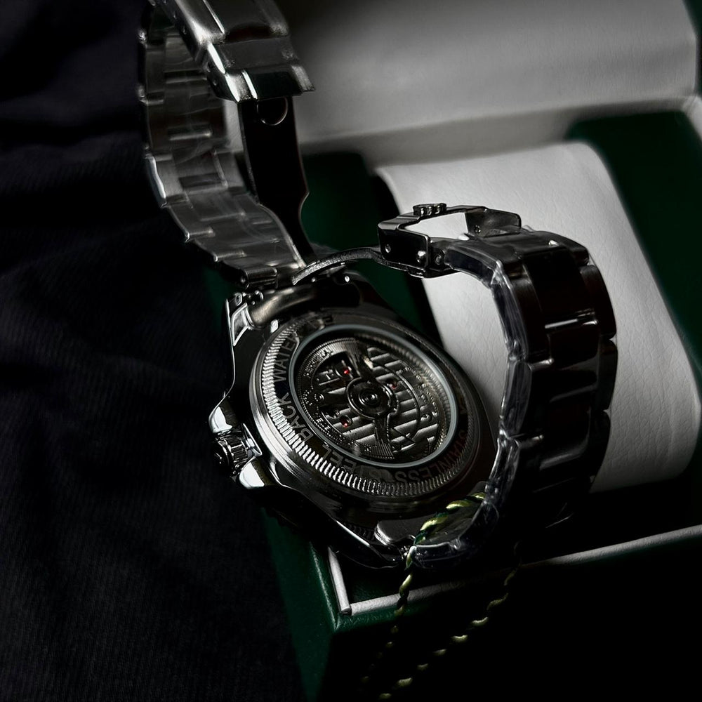 Rolex Submariner Automatic Style For Him - Silver Black - Giiz store