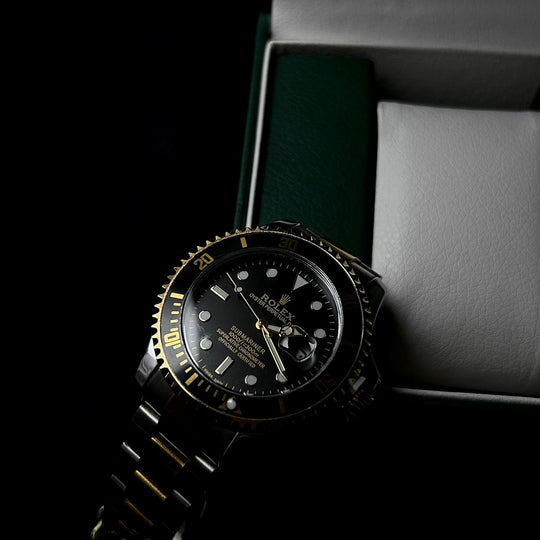 Rolex Submariner Automatic Style For Him - Two Tone Black - Giiz store