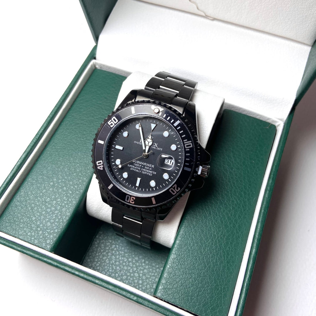 Rolex Submariner For Him - Full Black - Giiz store