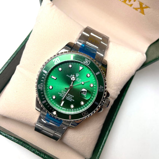 Rolex Submariner For Him "Hulk" - Stainless Steel with Green Dial and Bezel - Giiz store