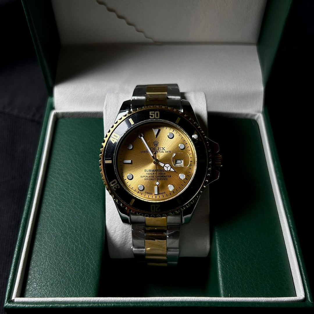 Rolex Submariner For Him - Two Tone Gold Dial - Giiz store