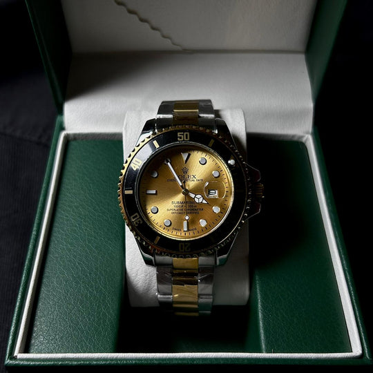 Rolex Submariner For Him - Two Tone Gold Dial - Giiz store