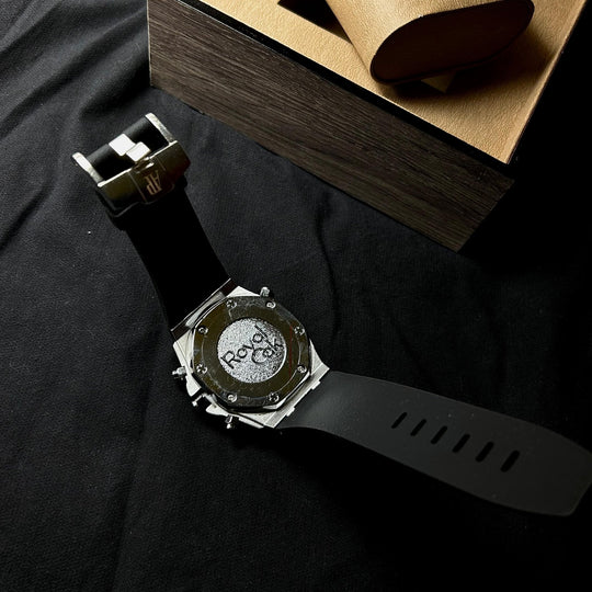 Royal Oak Offshore Chronograph Méga Tapisserie – Silver - Giiz store