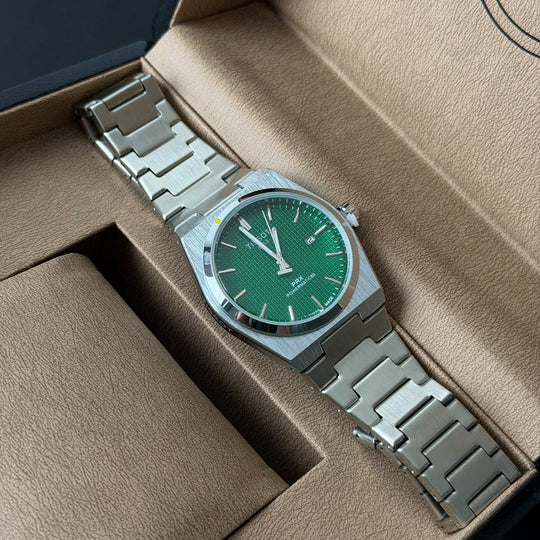 Tissot PRX Powermatic 80 For Him - Silver Green - Giiz store