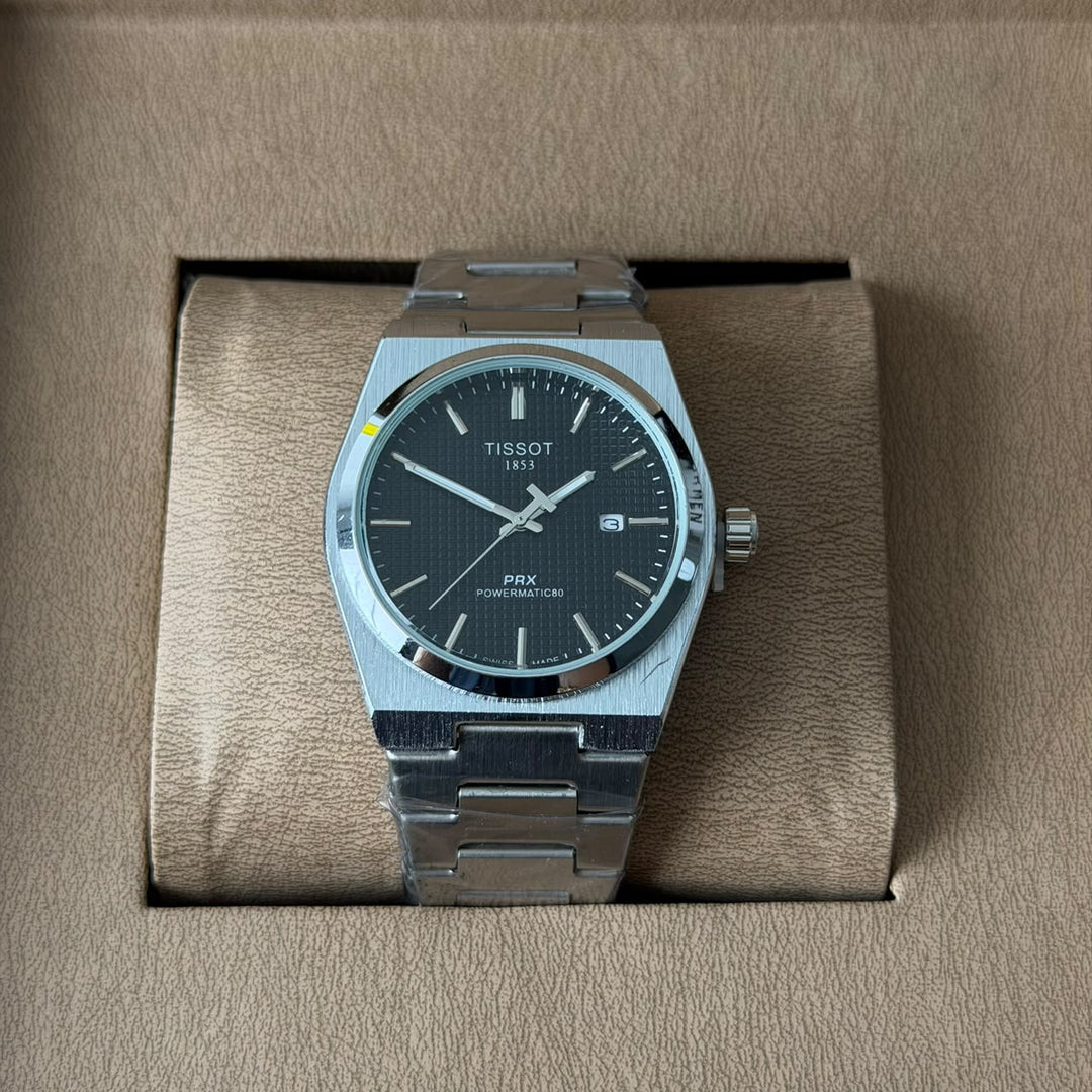 Tissot PRX Powermatic 80 - Silver Black Dial - Giiz store