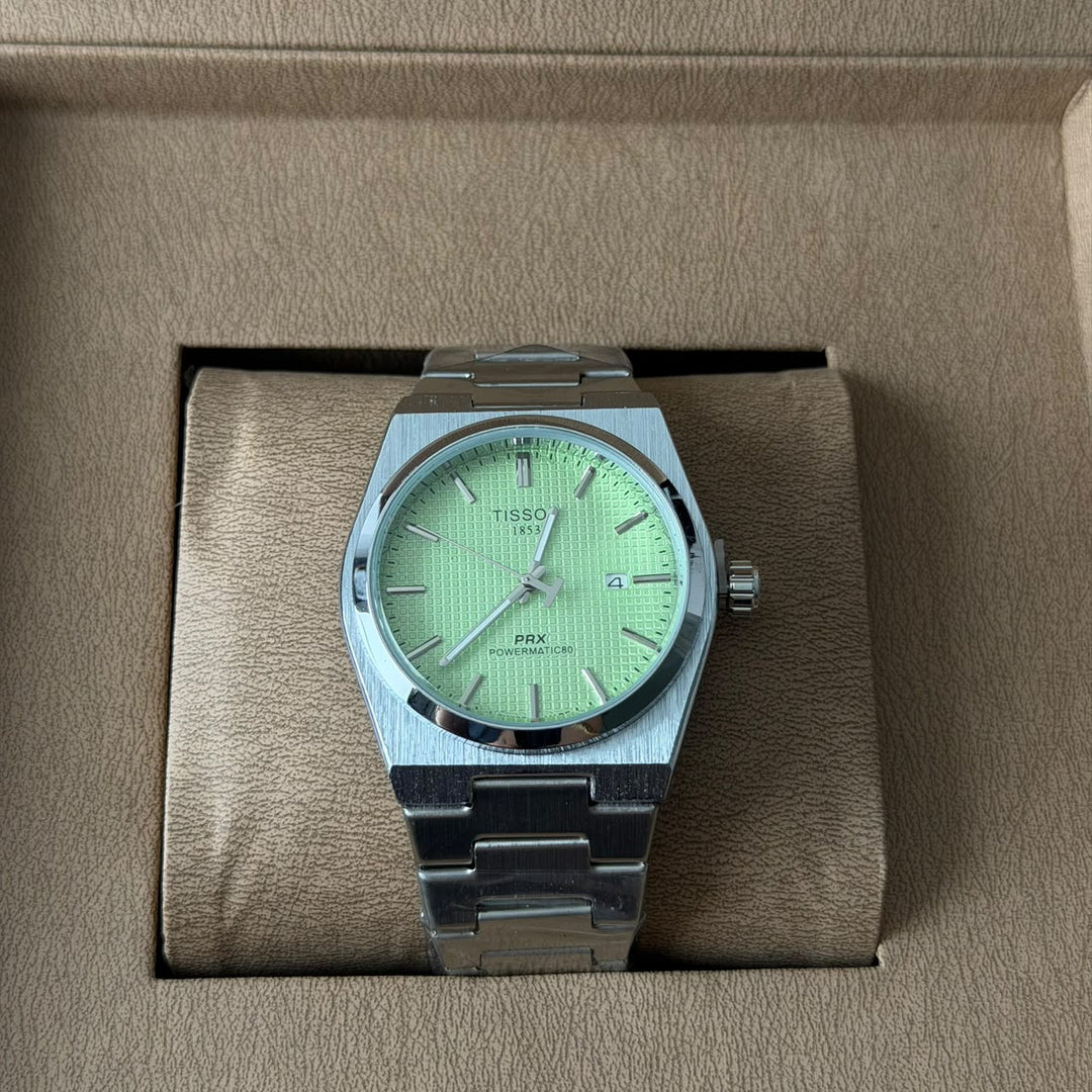 Tissot PRX Powermatic 80 - Silver Ice Green - Giiz store