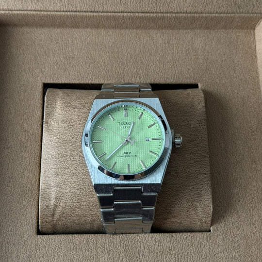 Tissot PRX Powermatic 80 - Silver Ice Green - Giiz store
