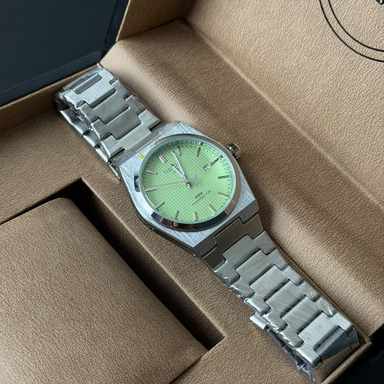 Tissot PRX Powermatic 80 - Silver Ice Green - Giiz store