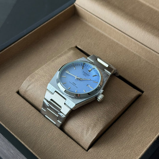 Tissot PRX Style – Silver Ice Blue Dial - Giiz store