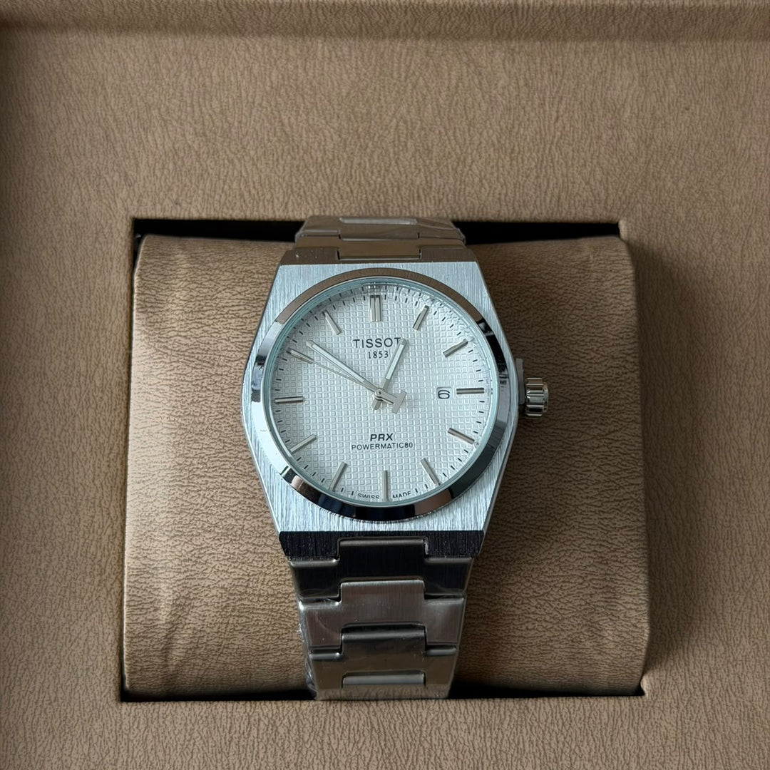 Tissot PRX Style – Silver White Dial - Giiz store