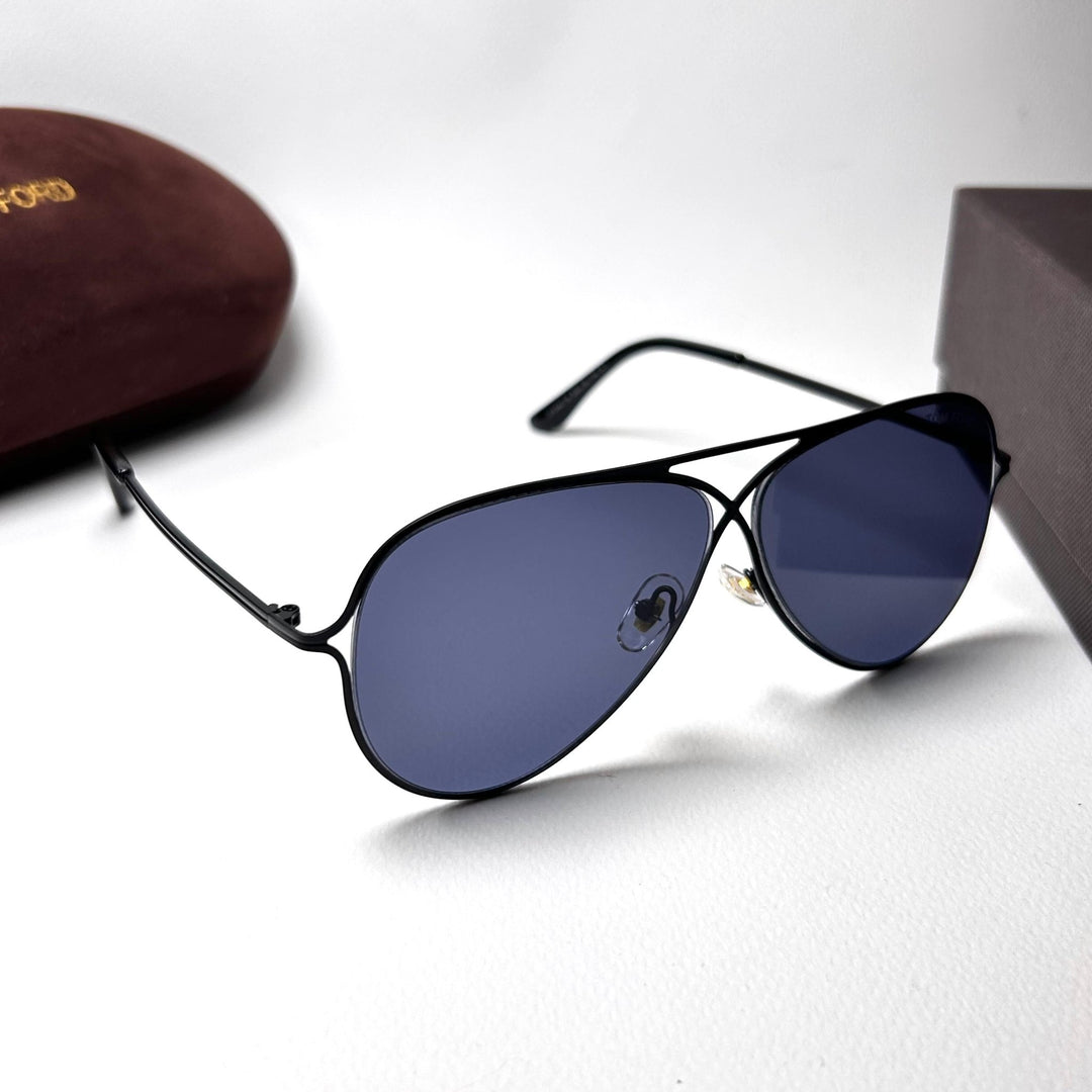 Tom Ford Aviator TF0487 - Full Black - Giiz store