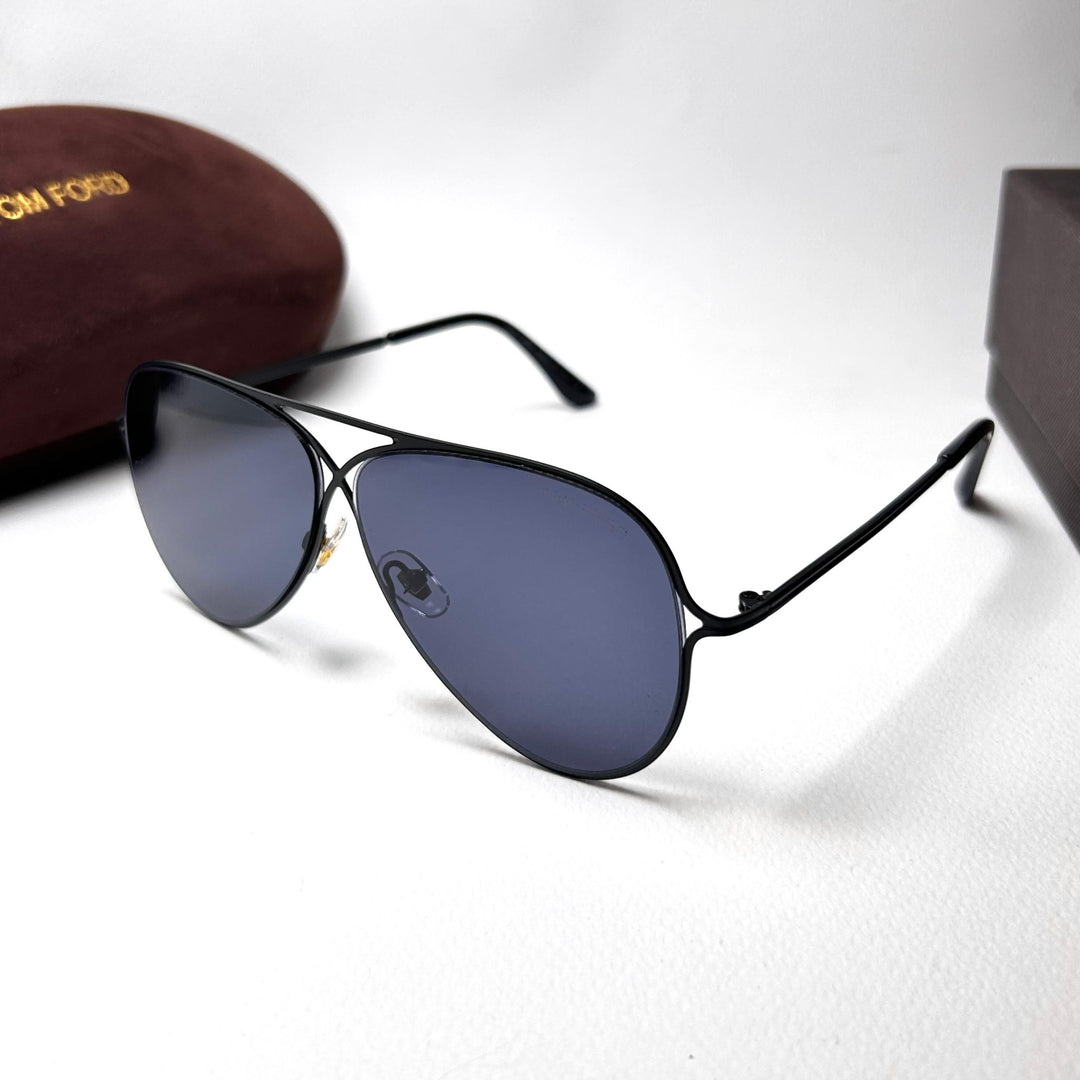 Tom Ford Aviator TF0487 - Full Black - Giiz store