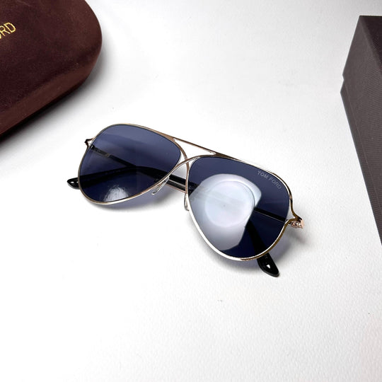 Tom Ford Aviator TF0487 - Golden Black - Giiz store