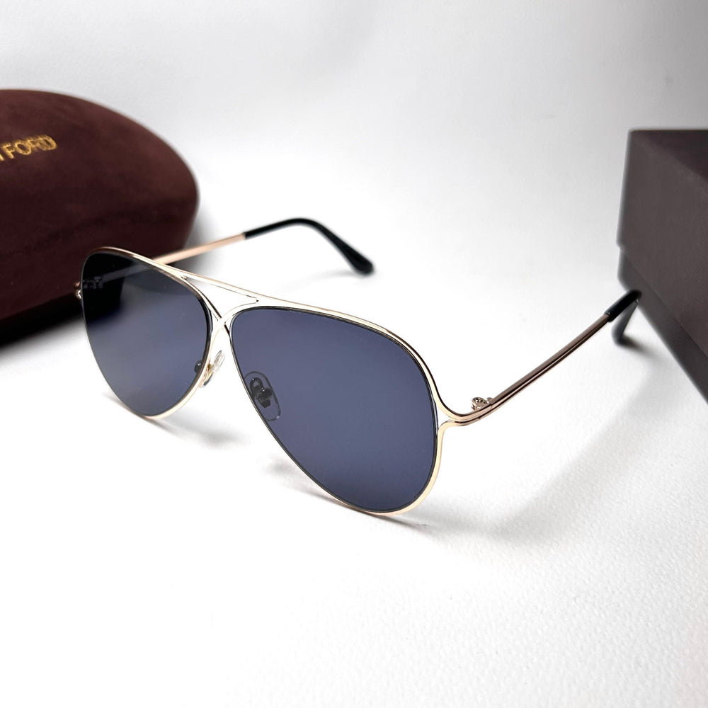 Tom Ford Aviator TF0487 - Golden Black - Giiz store
