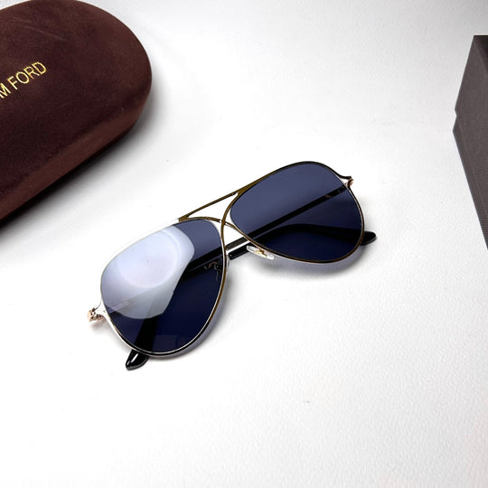 Tom Ford Aviator TF0487 - Golden Black - Giiz store