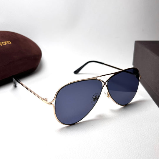 Tom Ford Aviator TF0487 - Golden Black - Giiz store