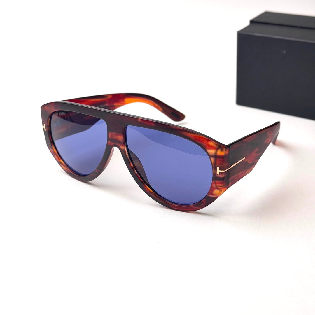TOM FORD Bronson FT1044 – Tortoise Blue - Giiz store